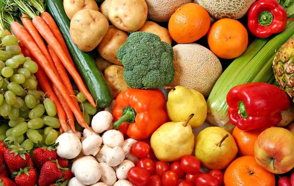 vegetables in a blood group diet