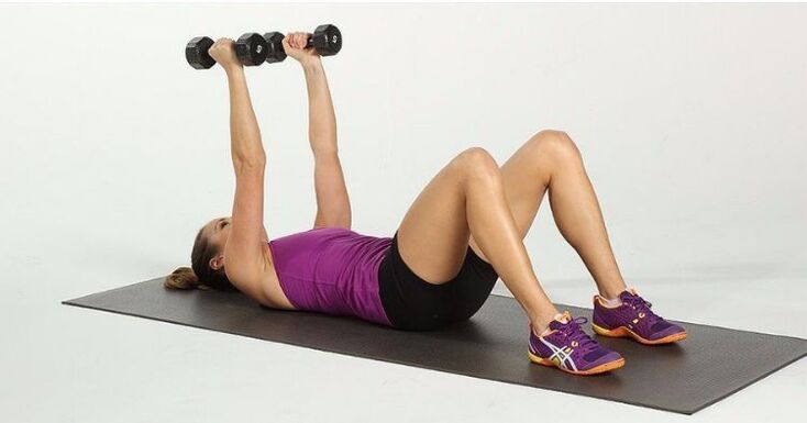 bench with dumbbells for weight loss