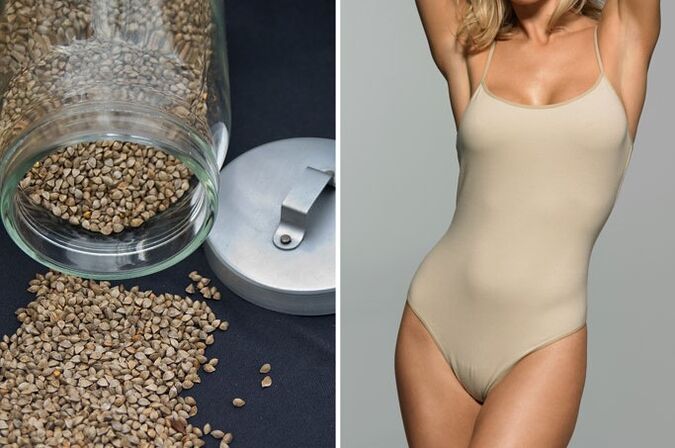 Losing weight in buckwheat